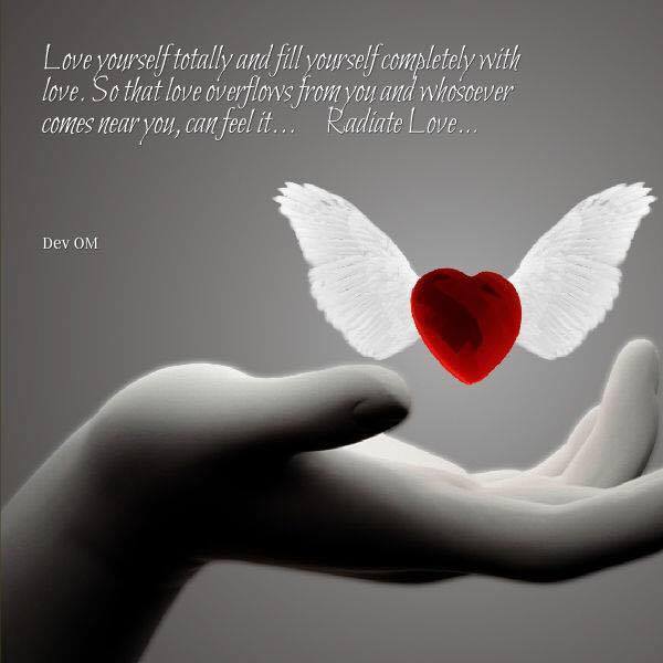 Radiate Love Dev OM Quotes